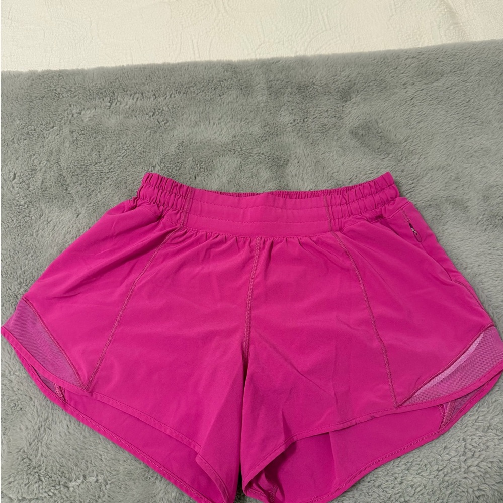 Lulu Lemon Running Shorts - Hot Pink